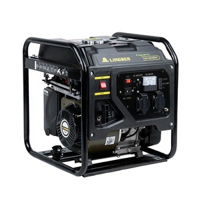 Générateur à essence numérique portable LINGBEN 3.3HP/2KW super silencieux avec poignée pratique - Product Image 6