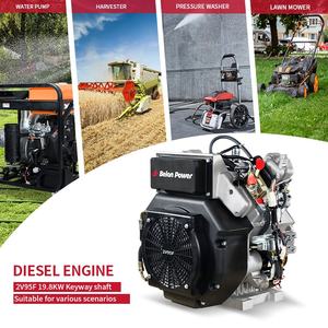 Belon Power 22HP 27HP 35HP petit moteur diesel marin avec boîte de vitesses démarrage électrique refroidi par air pour machines nouvel état - Product Image 4