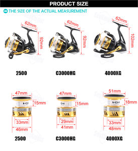 <span class=keywords><strong>SHIMANO</strong></span> — authentique <span class=keywords><strong>moulinet</strong></span> de pêche système x-ship, équipement 5 roulements et engrenages Hagane à tambour fixe, adapté à l'eau salée, modèles a 1000, 2500, C3000HG, 4000XG, C5000XG - Product Image 5