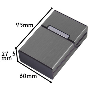 Tùy Chỉnh Xách Tay Moistureproof Thuốc Lá Gói Người Đàn Ông Kinh Doanh Quà Tặng Từ Lật Nắp Thuốc Lá Trường Hợp - Product Image 4