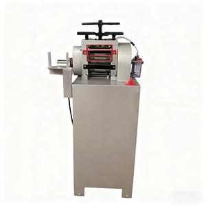 2HP電気ローリングミルゴールドスミスシルバーゴールドスクエアフラットワイヤー製造機ジュエリーメーカー機器ゴールドローリングミル - Product Image 1