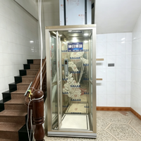 Ascenseur en verre pour villa, ascenseur compact sur mesure directement de l'usine pour duplex et grenier