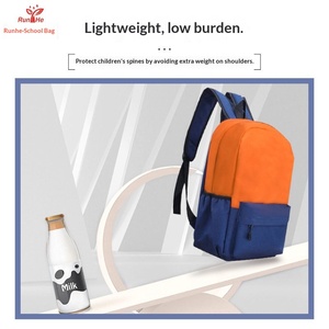 Zaini per Studenti delle Scuole Elementari con Stampa Logo Personalizzata in Microfibra e Pelle Sintetica Unisex per Lezioni Private, Pittura, Danza - Product Image 4