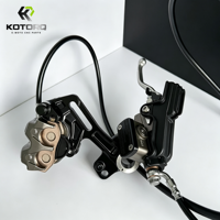 Kit de Freinage KOTORQ Ultra Bee-Spec pour Conversion E-Ride Pro SS 2.0 – Étriers Hydrauliques Avant et Arrière, Leviers et Tuyaux – Amélioration pour Moto Tout-Terrain