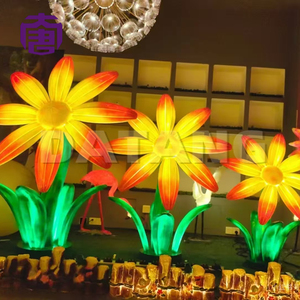 Lumière florale de jardin à LED pour la cour avant Éclairage paysager étanche Décoration de vacances pour le Nouvel An Ramadan Noël - Product Image 2