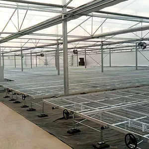 Lit mobile de culture de légumes <span class=keywords><strong>sur</strong></span> roulettes avec <span class=keywords><strong>pieds</strong></span> réglables pour l'agriculture de contour - Product Image 3