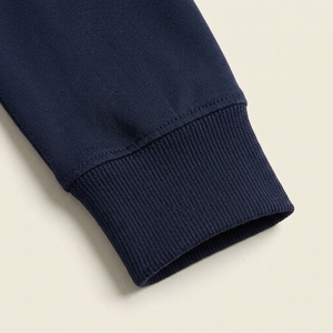 <span class=keywords><strong>Felpa</strong></span> con <span class=keywords><strong>cappuccio</strong></span> e mezza zip da ragazza con maniche raglan e design a blocchi di colore - Product Image 2