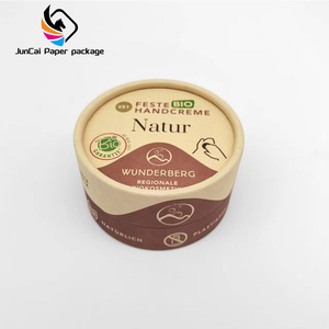 Biodegradable and environmentally friendly kraft paper soap cardboard paper tube packaging