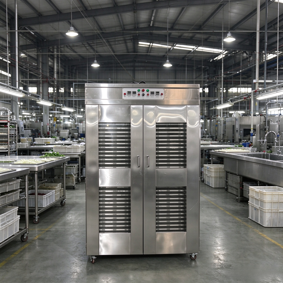 Heavy Duty Double Door Food Dehydrator Machine Smart Temperature ...