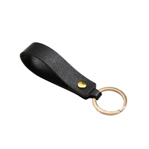 Toptan kısa PU deri anahtarlık High-end kadınlar için basit ve şık araba anahtarlık çanta parçaları ve aksesuarları - Product Image 3
