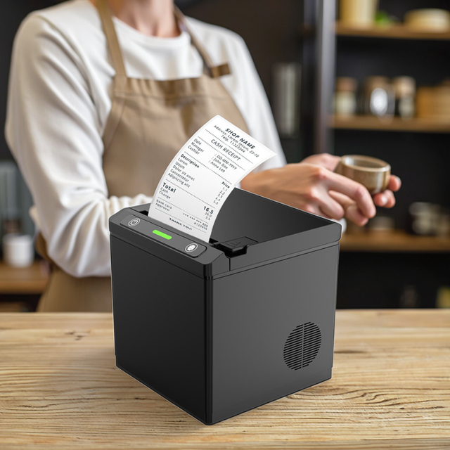 MHT-P80G New Design 3 Inch 80mm  Thermal Receipt POS Printer Impresora De Tickets Black and White Printer
