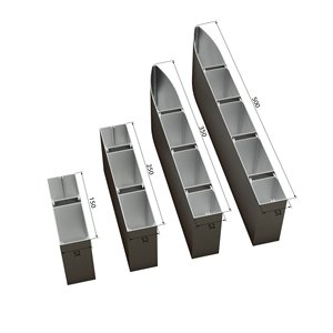 Profils et persiennes décoratifs en aluminium pour façades de bâtiments et ombrage solaire – Prix compétitif du Vietnam - Product Image 2