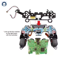 Carte LED modifiée DIY pour manette de jeu sans fil PS5