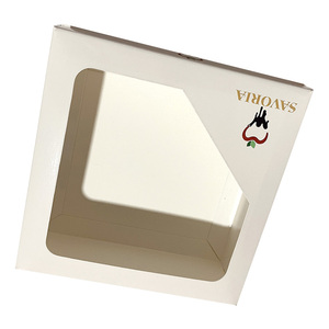 Custom Magnetic Lid Clear Pvc Windows Gift Packaging Paper Boxes Cookies Grazing Chocolate Cupcake Bakery Cake <strong>Box</strong> With Window - Product Image 5