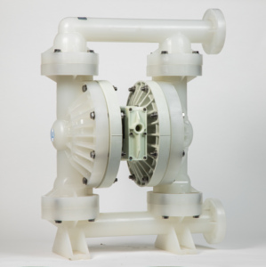 ปั๊มไดอะแฟรมคู่แบบใช้ลมคุณภาพสูง รุ่น GT500 ทนสารเคมี สำหรับถ่ายโอนของเหลวแบบนิวเมติก GT500 ขนาด 2 นิ้ว ทำจากพลาสติก C - Product Image 5