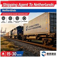 Expédition Express Ferroviaire DDP Transitaire vers les Pays-Bas Amsterdam Services de Dédouanement Transit Rapide et Sûr