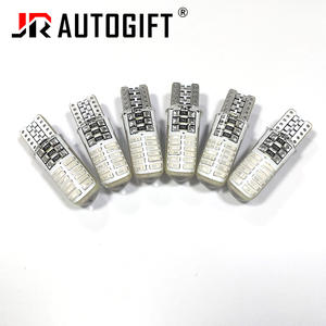 <span class=keywords><strong>Ampoule</strong></span> <span class=keywords><strong>LED</strong></span> T10 12V 24V 3014 24SMD à clignotement <span class=keywords><strong>stroboscopique</strong></span>, large, en silicone, pour feux de stationnement, clignotants latéraux de voiture et feux de recul, Blanc Rouge Jaune - Product Image 5