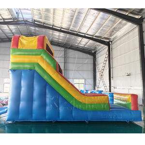 Venta caliente gran tobogán de agua inflable barato y de alta calidad fiesta comercial Material de PVC - Product Image 2