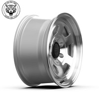 Jantes 6x139.7 Design Maille Argent Brossé 6x114.3/6x127/6x130/6x135 17x9J 6x5.5 16/17/18/19/20 pour Chevrolet Silverado