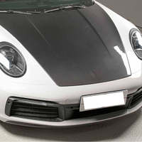 Remplacement du capot avant pour Porsche 911 992.1 992.2, style OE, capot en fibre de carbone sèche pour 911 992 2019-UP, capot moteur avant