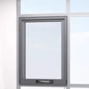 Evler için kör ile yüksek güvenlik özelleştirilmiş çift cam tente Windows alüminyum