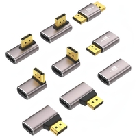 Adaptador DisplayPort 1.4 de Alta Calidad, 90 Grados, Macho a Hembra, 32.4Gbps, para PC, Laptop, Monitor, Proyector, 8K 60Hz, 4K 144Hz