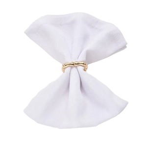 Anneaux de serviette de table de luxe de haute qualité pour hôtels et mariages, boucles rondes en fer durables et écologiques, en stock pour les fêtes et événements en plein air - Product Image 2