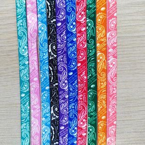 Custom logo Printed Shoelaces Polyester Double Layer - Product Image 1