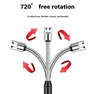 Encendedor de Arco Eléctrico Recargable USB, Moderno, de Plástico, Resistente al Viento, con Rotación Libre de 360 Grados, para Barbacoa, Velas y Cocina - Product Image 3
