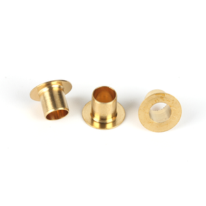 Rivets tubulaires creux en laiton massif, norme DIN, à sertir, pour fixation par pression - Product Image 1