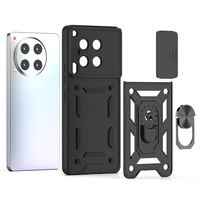 Housse à glissière pour appareil photo combo deux en un fundas para étui de téléphone cellulaire avec béquille pour tecno camon 30 couverture arrière rigide