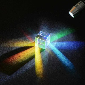 Color Combining Prism Quartz Glass Dispersive Prism For Microscope Lenses Optical Applications - Product Image 2