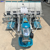 Transplanteur de riz à haute efficacité, 4 rangs, machine à planter le riz manuelle, meilleur prix pour machine à planter le riz