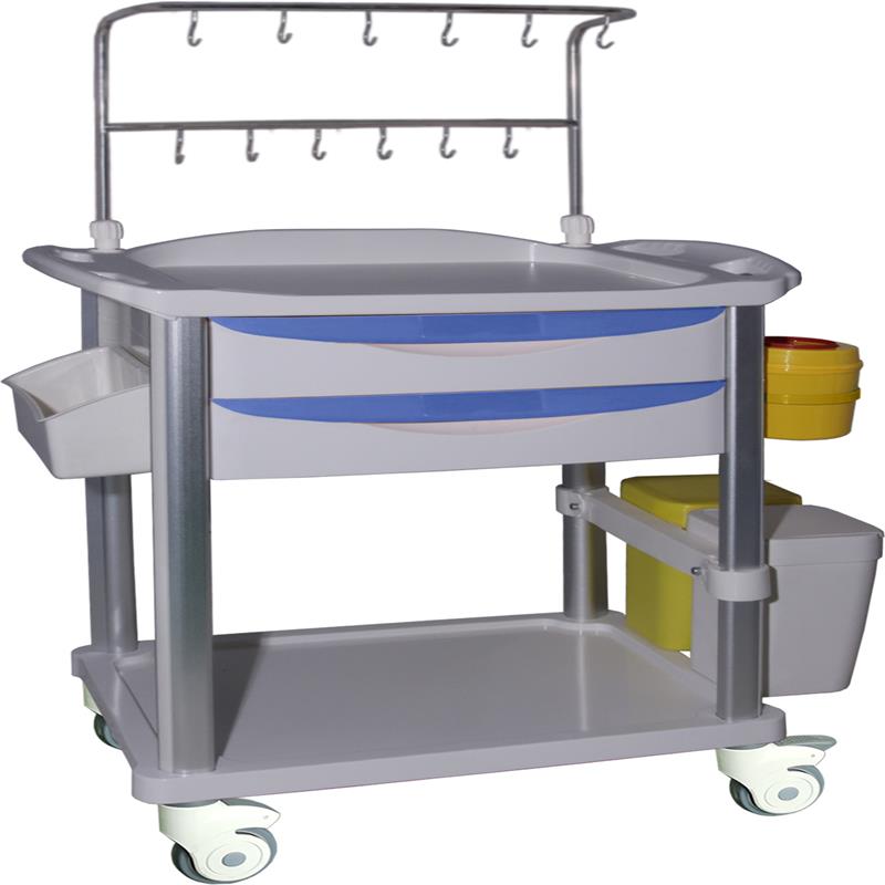 MN-IC005 Chariot médical d'hôpital Trolley de traitement par perfusion Trolley de transfusion