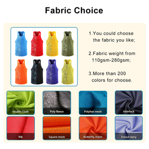 เสื้อกล้ามกีฬาผู้ชายคุณภาพสูง แบบสั่งทำพิเศษ ผ้าถัก แห้งเร็ว ไม่เป็นขุย ระบายอากาศดี พิมพ์ลายได้ เหมาะสำหรับวิ่ง ผลิตจากโพลีเอสเตอร์ - Product Image 3