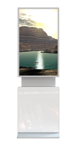 Bigbull 55 pollici interno 360 gradi Auto rotante <span class=keywords><strong>LCD</strong></span> <span class=keywords><strong>Display</strong></span> pubblicitario piano in piedi Digital Signage Totem - Product Image 3