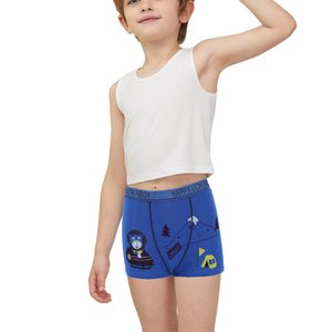 Ingrosso <span class=keywords><strong>2014</strong></span> natale biancheria intima per bambini 4-10 anni ragazzi biancheria intima per bambini puro cotone natale stampa <span class=keywords><strong>Boxer</strong></span> - Product Image 2
