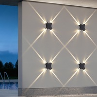 Nouvelles lampes murales extérieures à prix réduit, éclairage LED intérieur, lampe murale fantaisie pour escalier, décoration de la maison