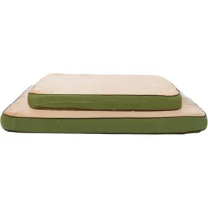 High Quality Dog Accessories Natural Eucalyptus Best Memory Foam Washable Pet Bed Dog Bed