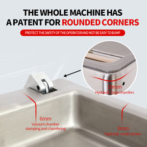 Nueva máquina selladora al vacío de alimentos envasadora pequeña portátil de doble cámara automática para alimentos - Product Image 5