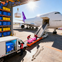Agent de transport aérien DDP DDU, transitaire de fret de Chine vers les États-Unis, le Canada et l'UE, services logistiques, expert en transport de batteries