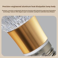 Lampe suspendue minimaliste créative en acrylique cristal de luxe style diamant, ampoule LED E27/E14, 6000K Ra>95