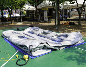 Tentes gonflables d'hôpital d'isolement temporaire <span class=keywords><strong>de</strong></span> tente <span class=keywords><strong>médicale</strong></span> <span class=keywords><strong>de</strong></span> construction <span class=keywords><strong>de</strong></span> chantier <span class=keywords><strong>de</strong></span> construction - Product Image 3