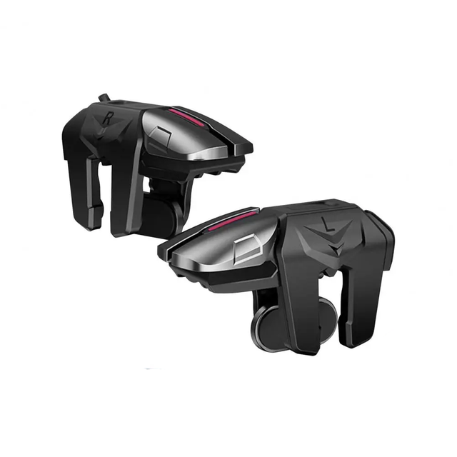 Hot Selling Mobile Game Trigger Six Fingers Joystick Gamepad for PUBG Smart Android Phone Gaming