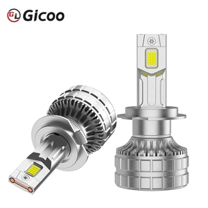 หลอดไฟ LED Canbus 170W H1 H7 4300K หลอดไฟหน้า LED H4 H11 HB3 9005 HB4 H13 9006 9007 หลอดไฟตัดหมอกแบบท่อทองแดงคู่ 10-80V - Product Image 4
