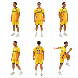 Custom Men's Jersey <strong>Football</strong> Retro <strong>Shirts</strong> Uniform Kit Set Tracksuit Digital Print Automated Cutting Short Sleeve Stretch - Product Image 4
