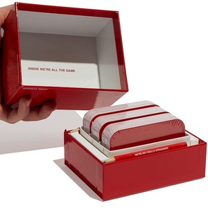Juego de cartas para parejas We Are Not Really Strangers, impresión a todo color, papel recubierto, juego de mesa portátil para adolescentes - Product Image 2