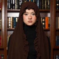 Fabricant de hijabs en mousseline de soie, bordure à volants, doux et léger, hijab de mode pour femmes musulmanes, vente en gros en usine