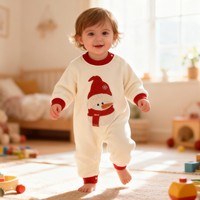 Manteau une pièce à manches longues Ollin Baby printemps-automne/hiver - Vêtements pour nouveau-nés - Confortable pour une utilisation en extérieur - Doux pour la peau