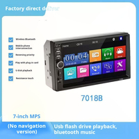 YOSOVLAMP voiture universelle Android Apple universel HD 7 pouces voiture MP4 carte enfichable Machine voiture MP5 lecteur